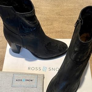 🐈‍⬛Ross & Snow Renata SP Boots - Camo Black - Size 9 - NIB🐈‍⬛